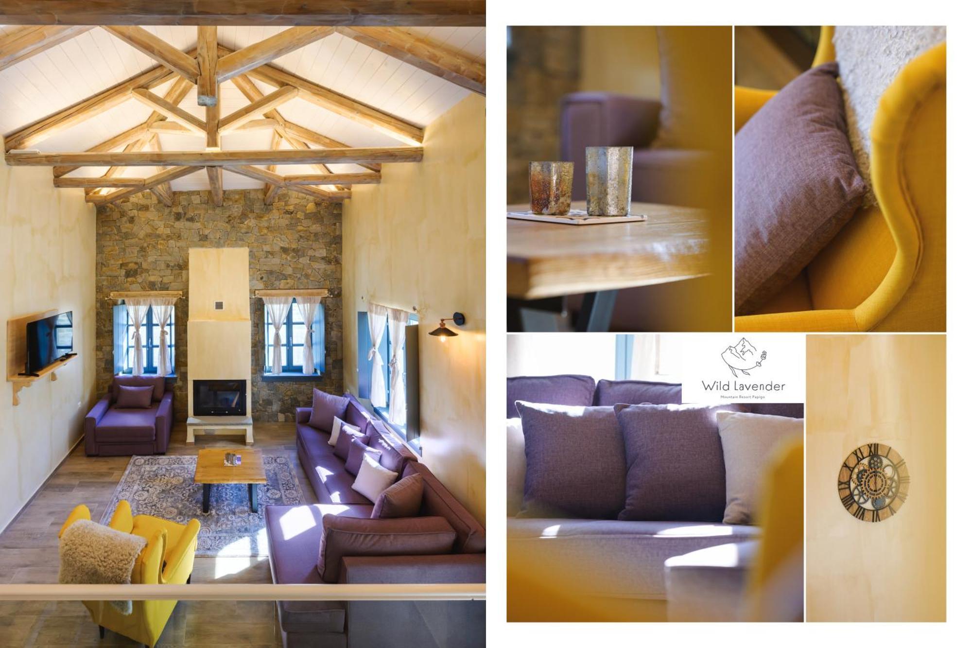 Wild Lavender Mountain Villa Papigko